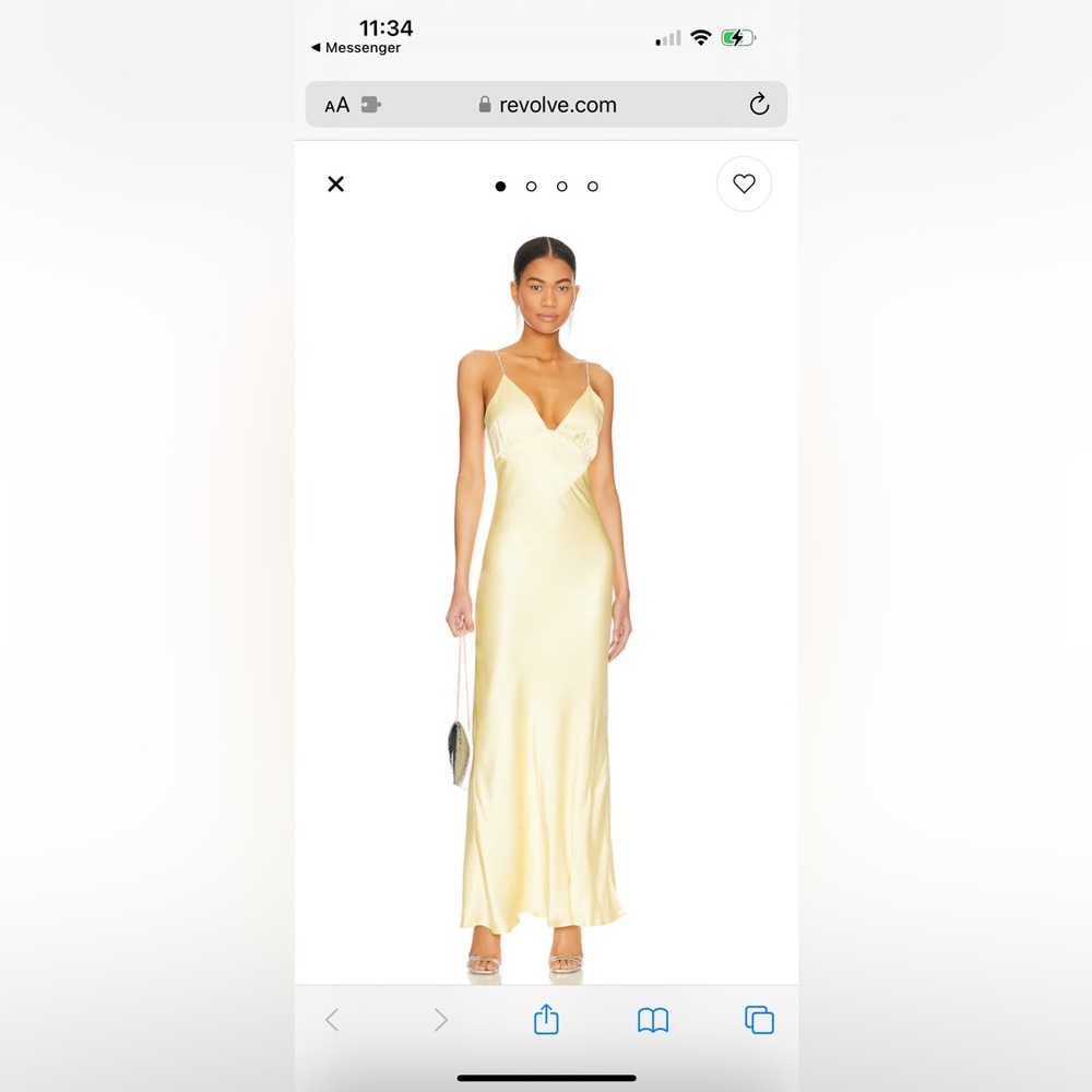 Revolve Canary Yellow Dress.Gorgeous- like How to loose a guy in 10days! $75 OBO